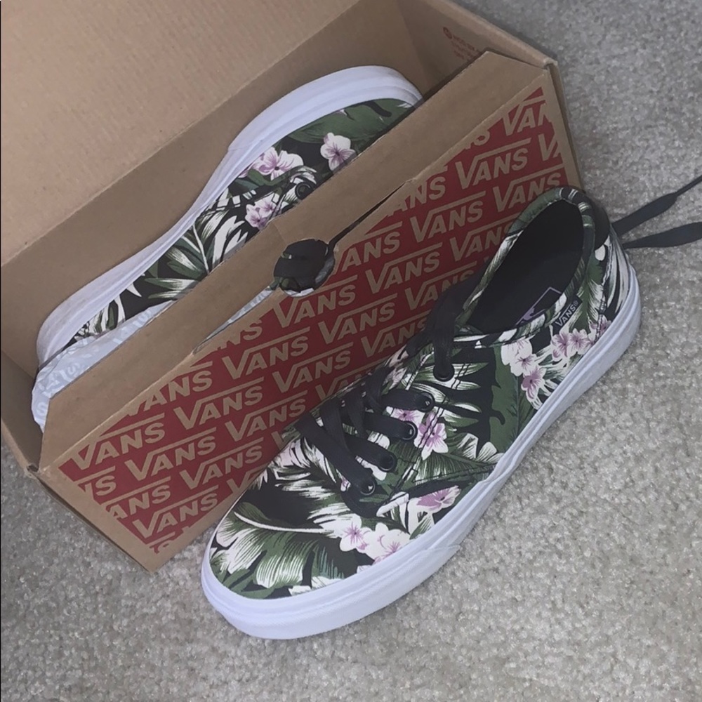 Floral Vans